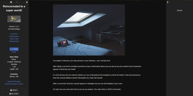 Reincarnated to a super world Adult Game Screenshots (1)