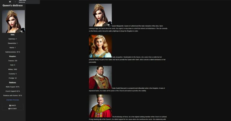 Queen's disGrace Adult Game Screenshots (1)