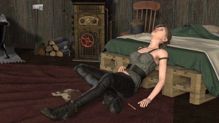 Teen Zombie in Your Cabin Adult Game Screenshots (1)