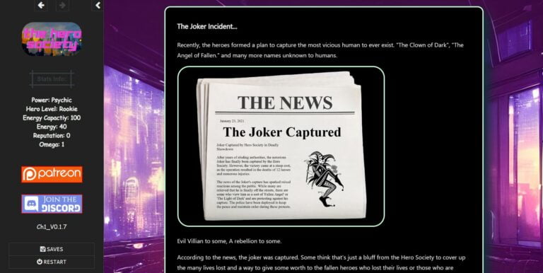 The Hero Society Adult Game Screenshots (1)