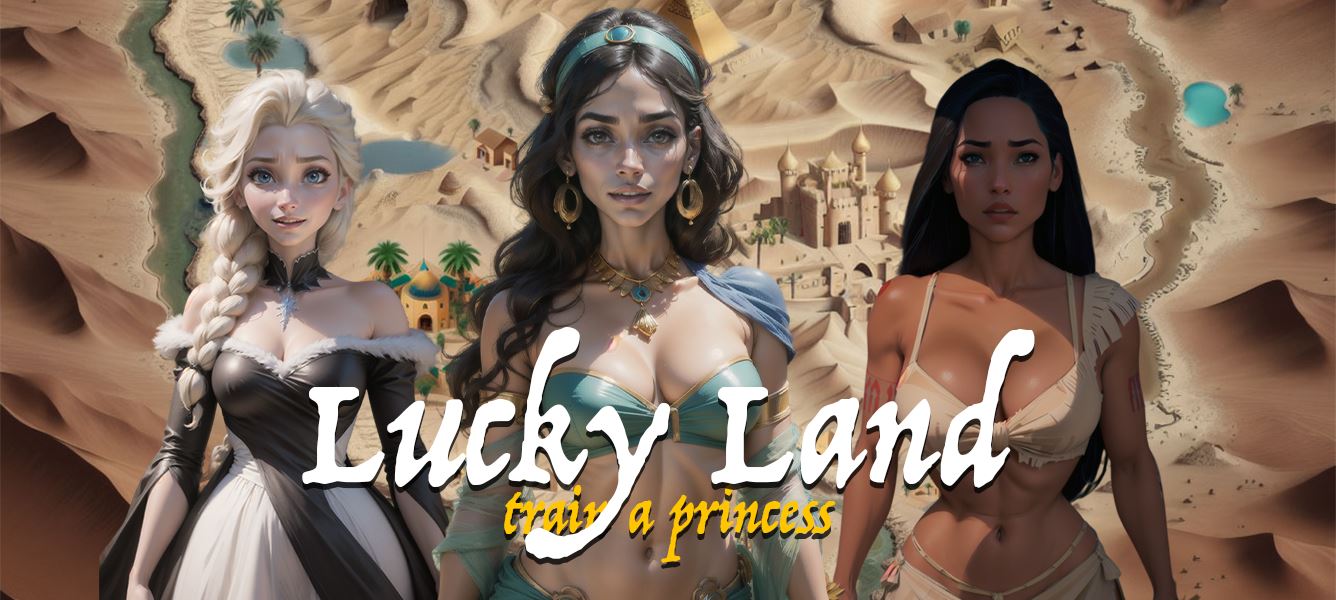 Lucky Land – Train a princess cover