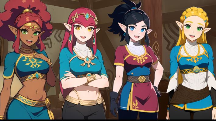 Love in Hyrule cover