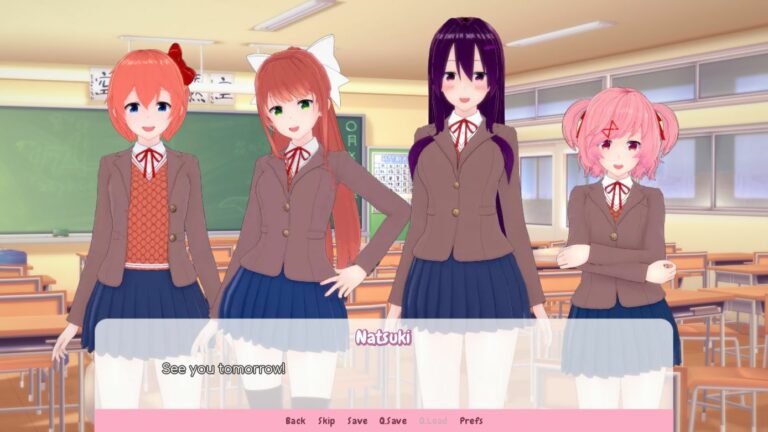 Literature Hentai Club Porn Game Screenshot (1)