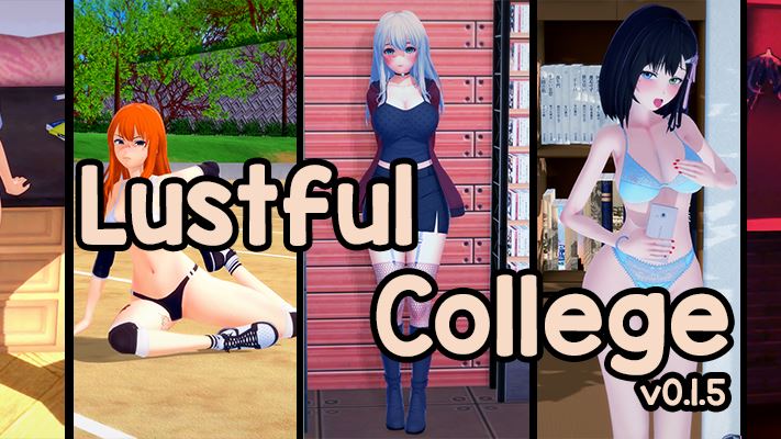 Lustful College - v0.43 Adult game cover