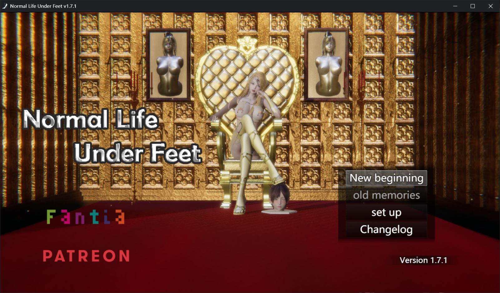Normal Life Under Feet - v2.12.1 Adult game cover
