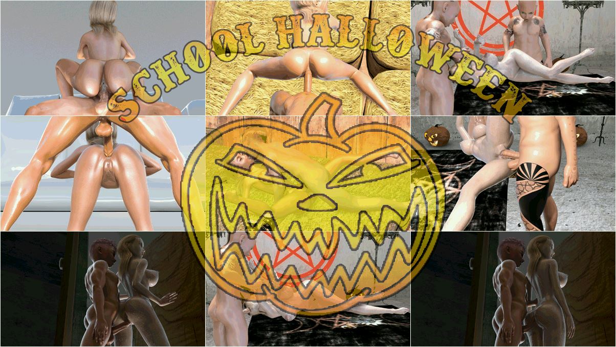 School Halloween cover