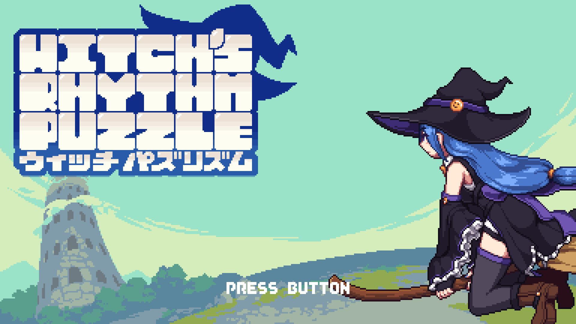 Witch’s Rhythm Puzzle - v1.04 Adult game cover