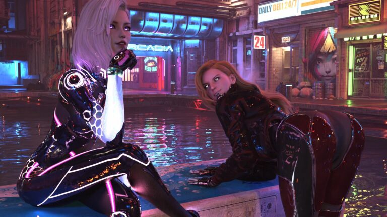 Cyber Bodies Adult Game Screenshot (1)