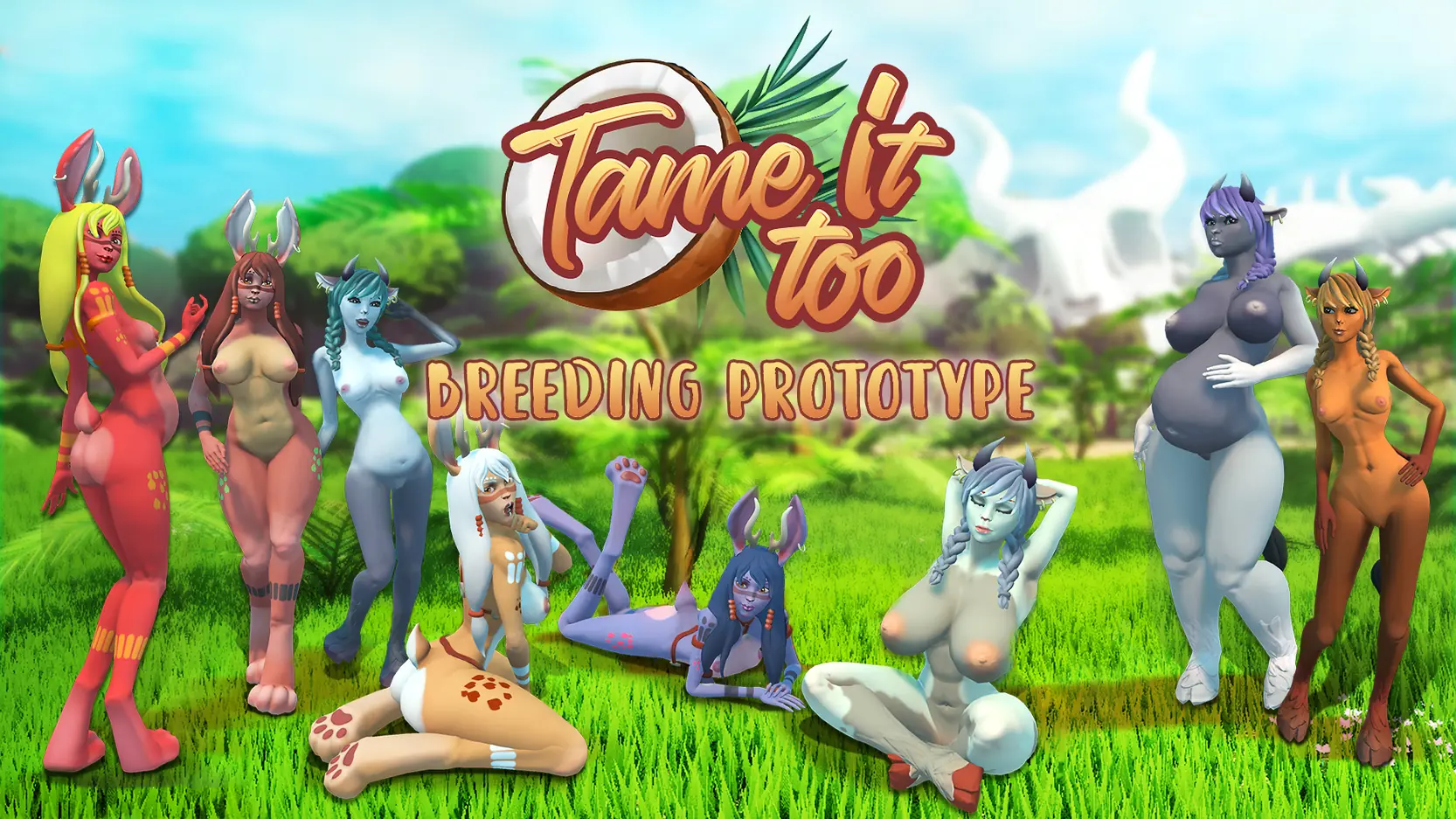 Tame It Too! - v0.9.2 Adult game cover