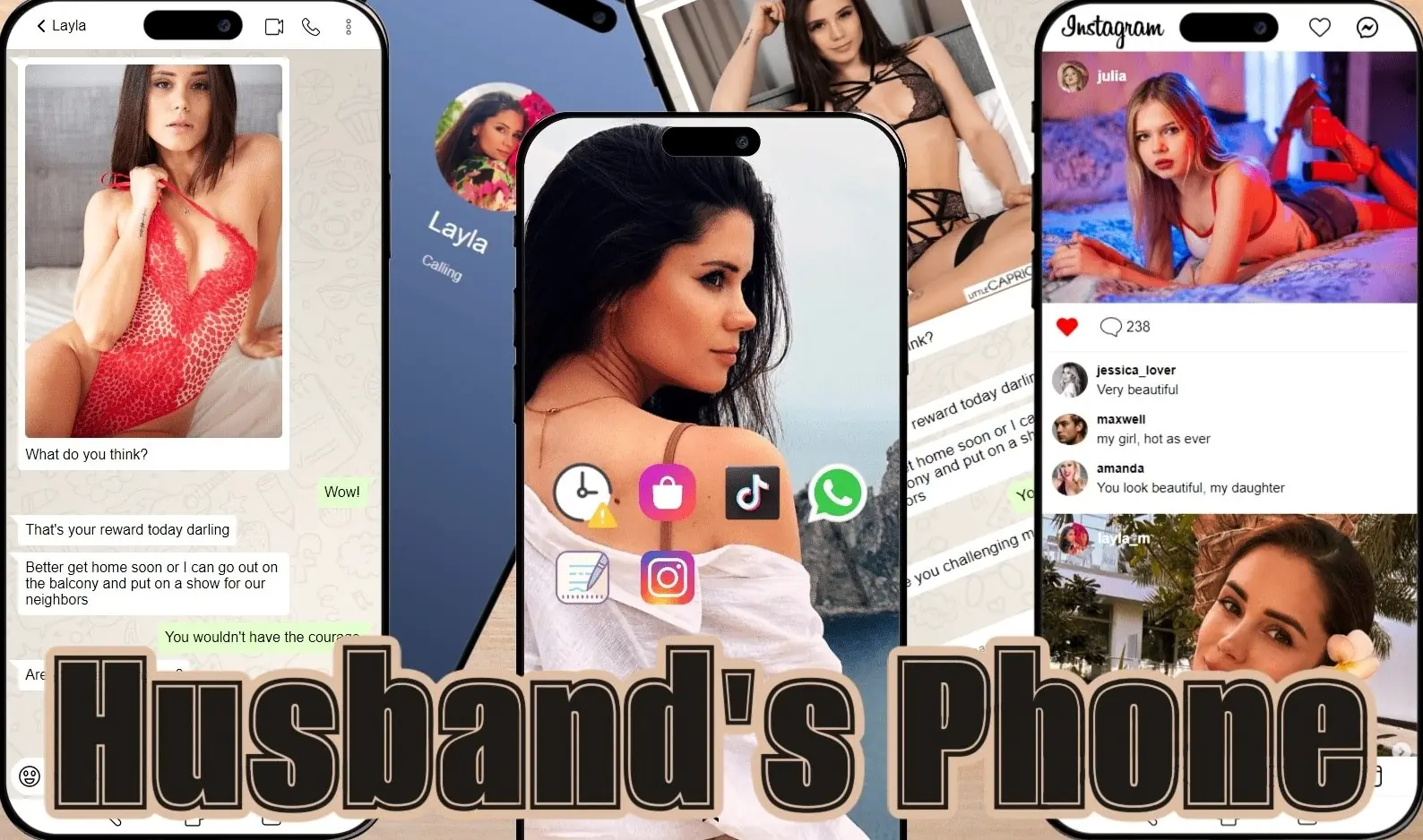 Husband’s Phone cover