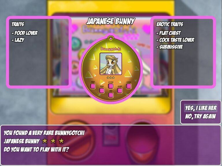 Bunny Hunter Bunnygotchi Adult Game Screenshots (1)