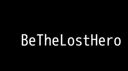 BeTheLostHero cover