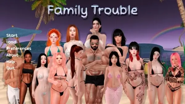 Family Trouble - v0.9.66 Adult game cover