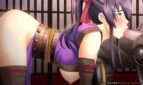 Big-Breasted Female Ninja Suzaku ~Tentacle Squirt Attack Adult Game Screenshots (2)