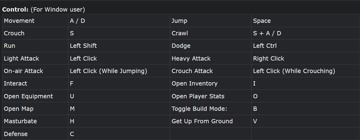 Control (For Window user)