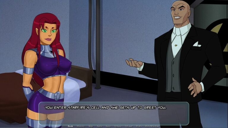 A night with Starfire Adult Game Screenshots (1)