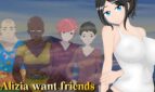 Alizia Want Friends Adult Game Cover