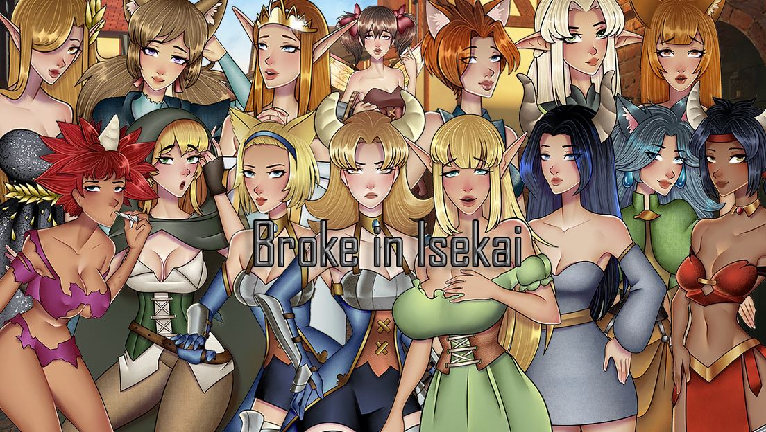 Broke in Isekai cover