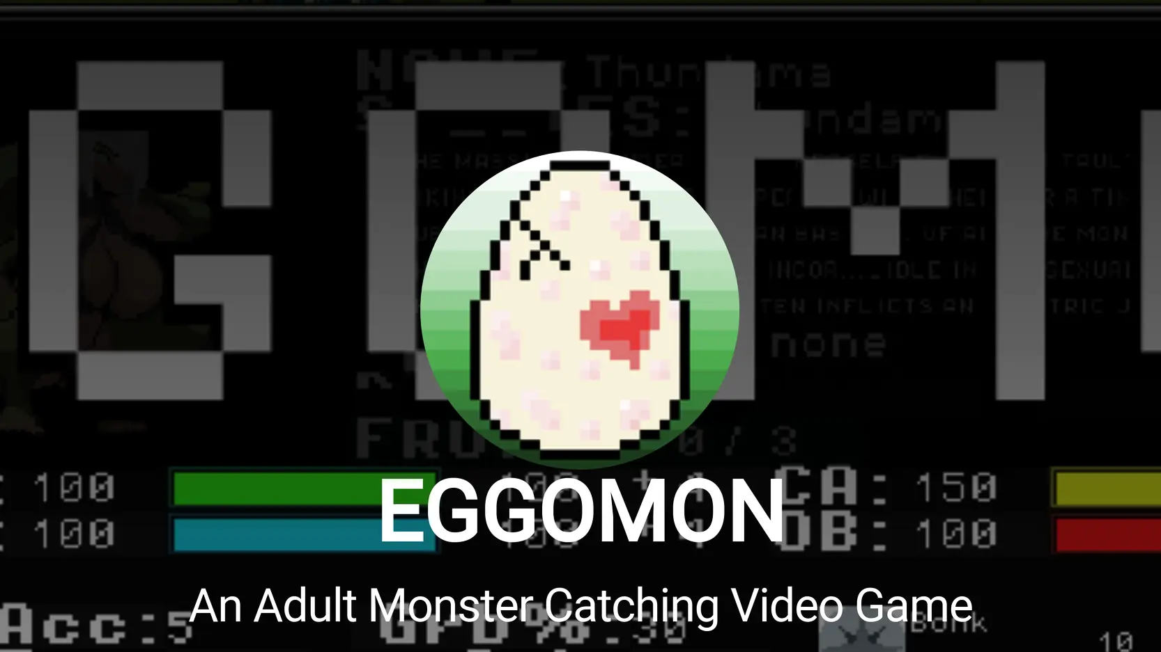 Eggomon - vJan 2026 Adult game cover
