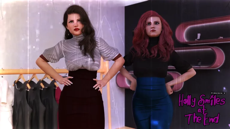 Holly Smiles at the End Adult Game Screenshot (1)