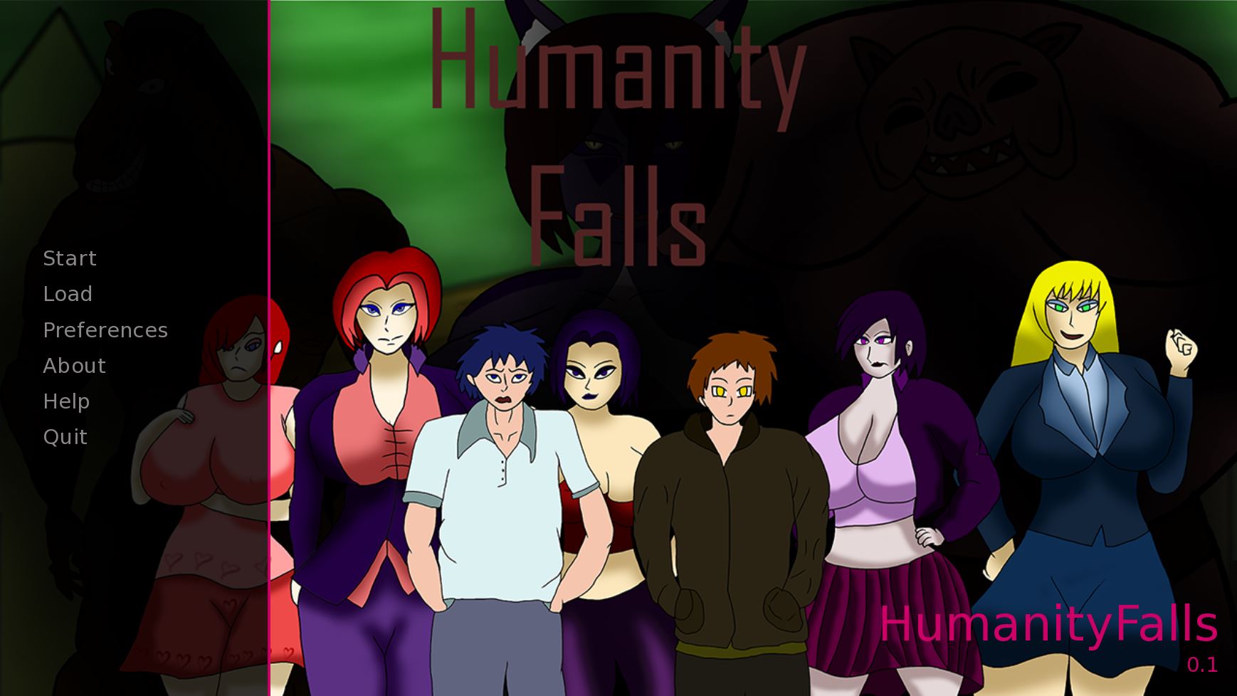 Humanity Falls cover