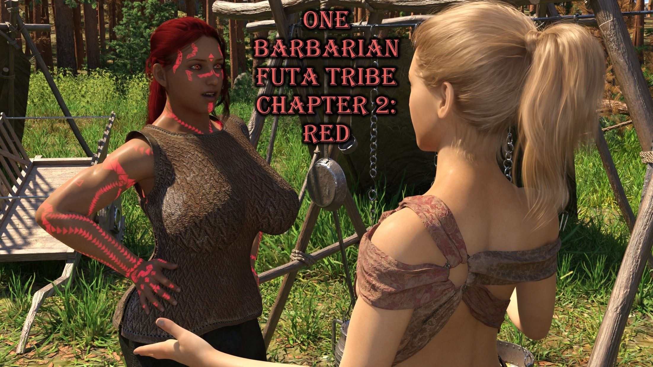 One Barbarian Futa Tribe Chapter 2: Red cover
