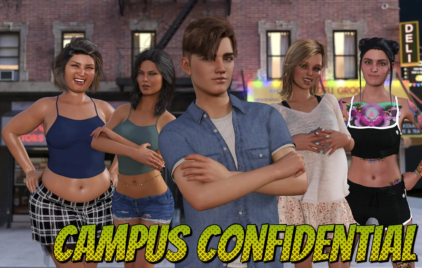 Campus Confidential - v0.39 Adult game cover