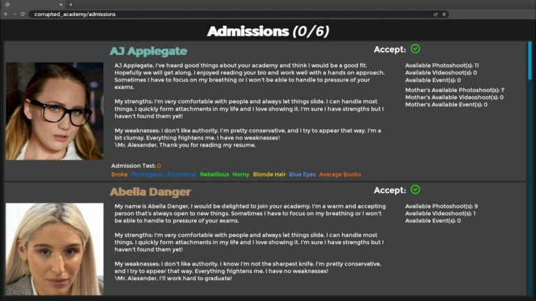 Corrupted Academy Adult Game Screenshots (1)