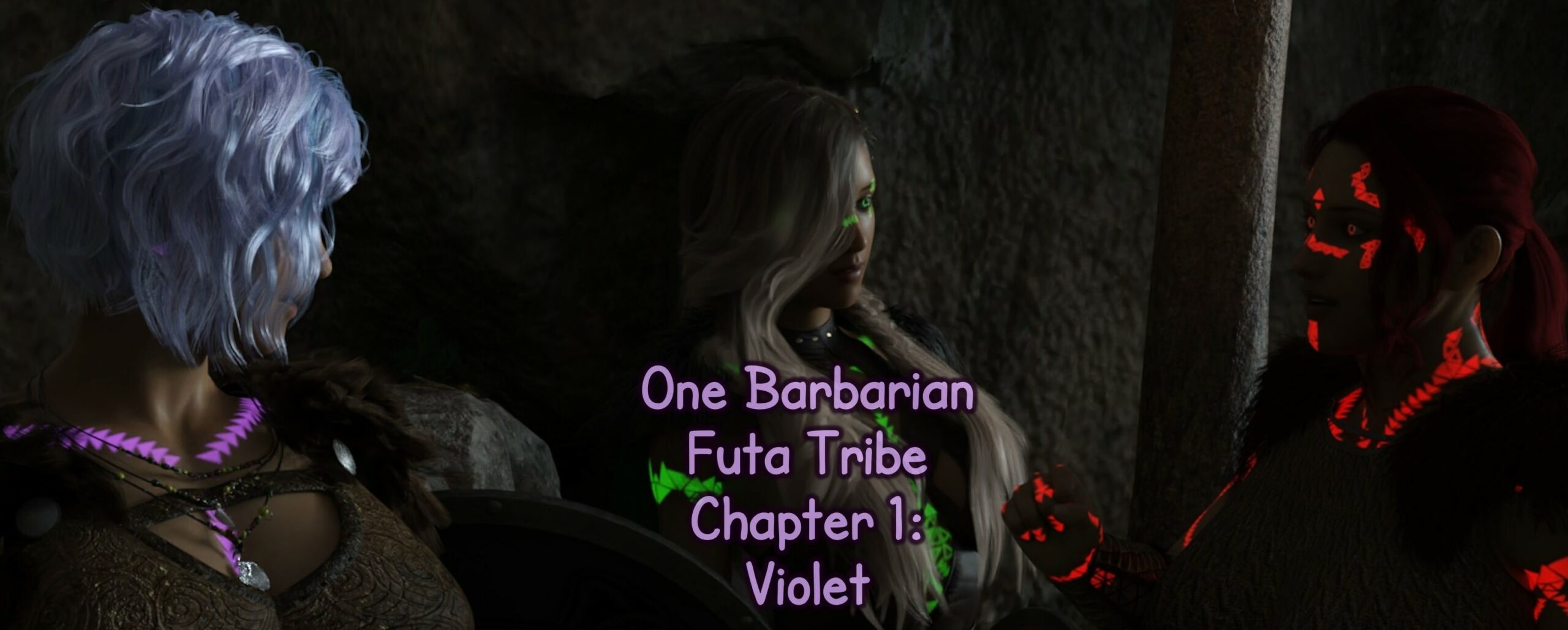 One Barbarian Futa Tribe Chapter 1: Violet cover