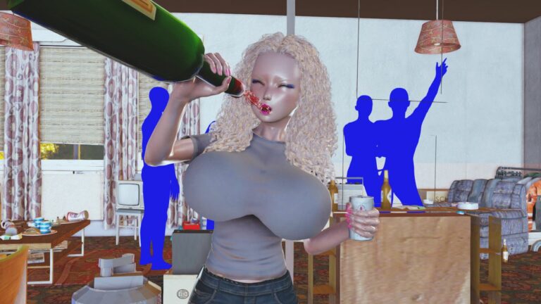 Series of Bimbofication Events Downfall of Little Miss Perfect Adult Game Screenshot (1)