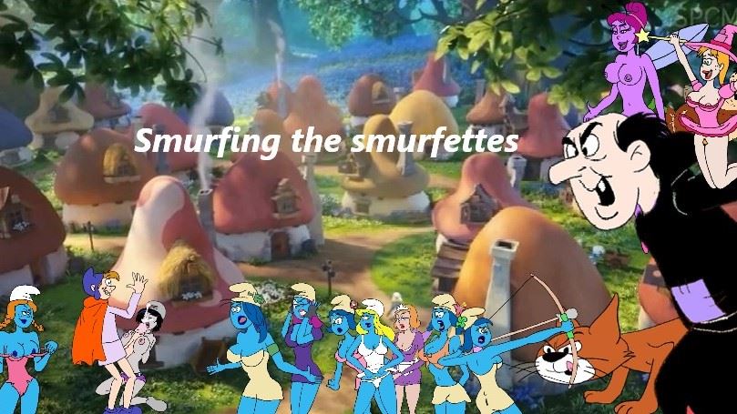 Smurfing the Smurfettes cover