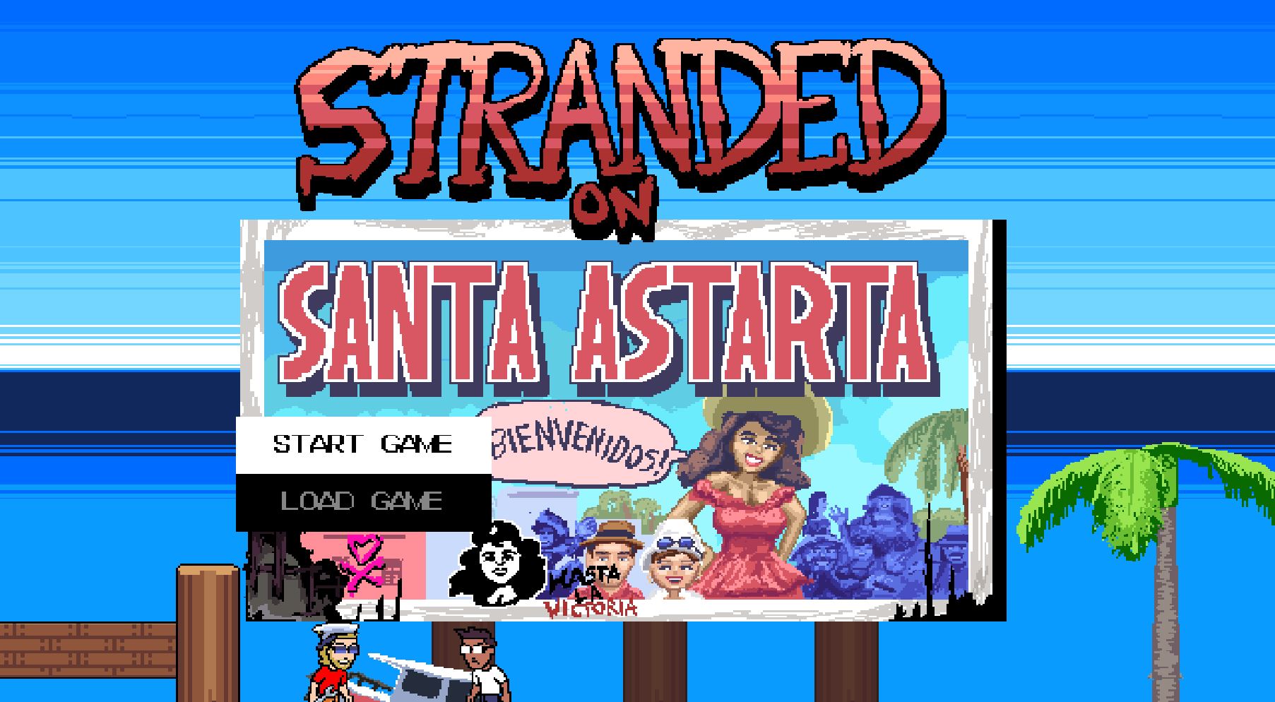 Stranded on Santa Astarta cover