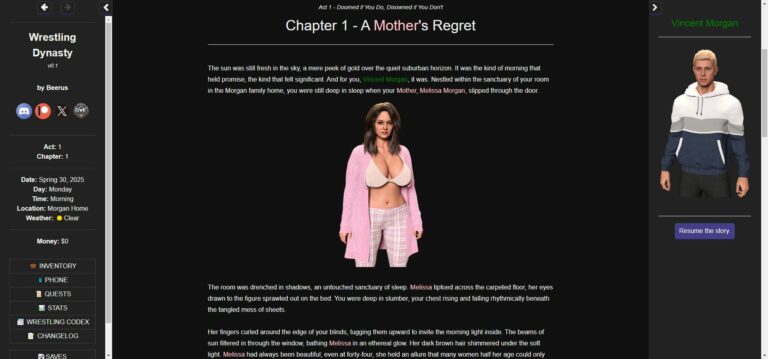 Wrestling Dynasty Adult Game Screenshots (1)