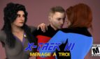X-Trek III Ménage à Troi Adult Game Cover