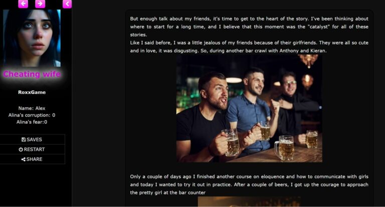 Cheating Wife Adult Game Screenshot (1)