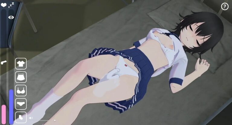 Nebusoku-chan and the Touchy Ghost Adult Game Screenshots (1)