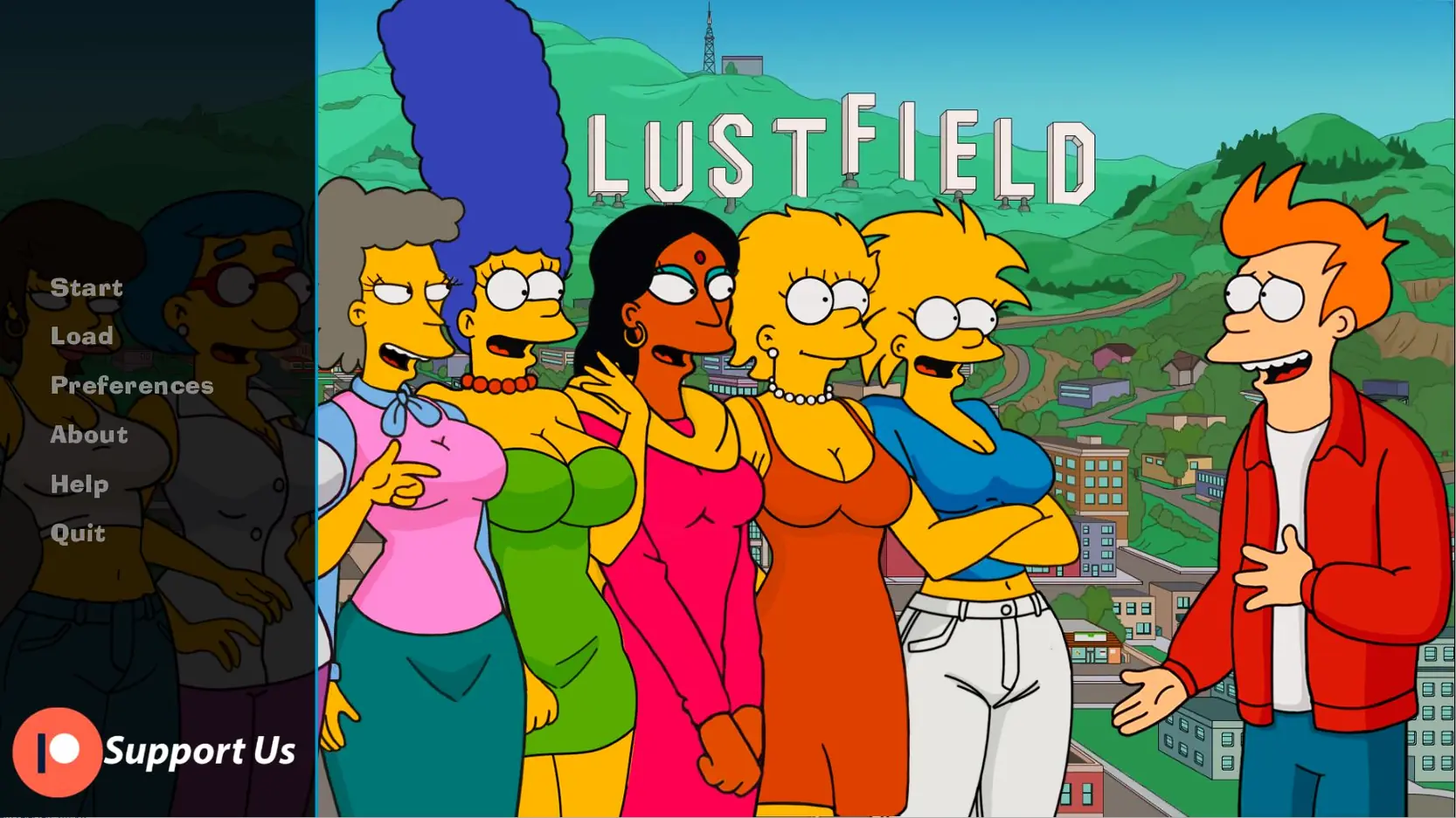 Lustfield - v0.8 Adult game cover