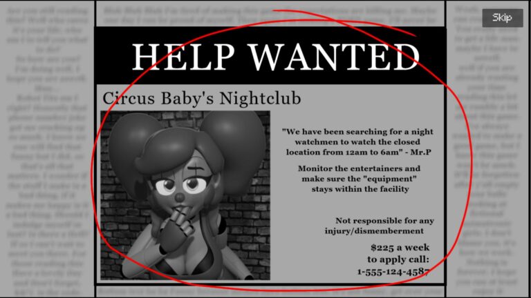 Circus Baby's Nightclub Adult Game Screenshots (1)