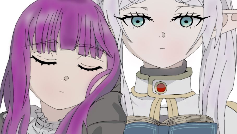 Frieren and Fern in the Lewd Dungeon - v0.4 Adult game cover