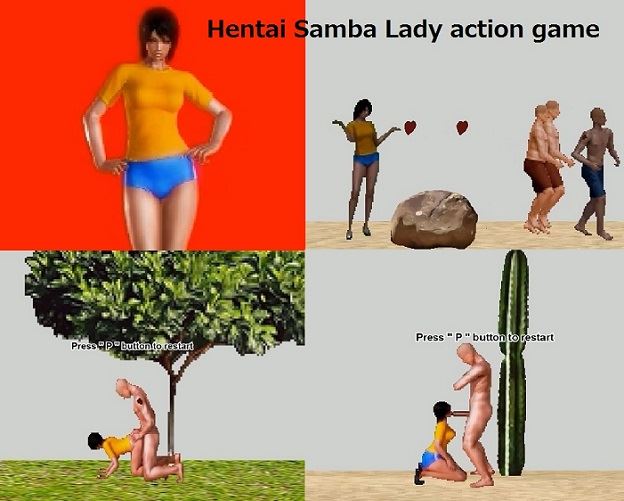 Hentai Samba Lady action game cover