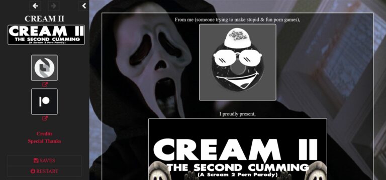 Cream II The Second Cumming - A Scream 2 Porn Parody Adult Game Screenshots (1)
