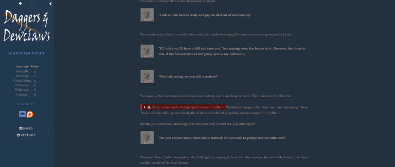 Daggers & Dewclaws Adult Game Screenshots (1)