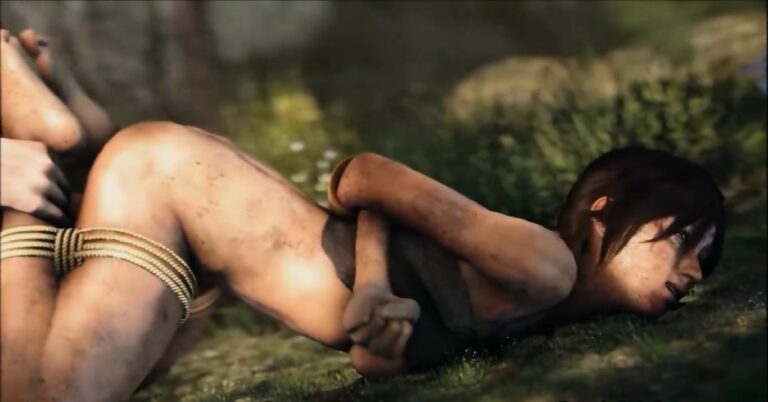 Lara Croft An Obedient Slave Adult Game Screenshot (1)