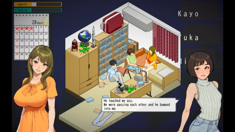 Tokyo College Girls The Nerd & Queen Bees Adult Game Screenshot (1)