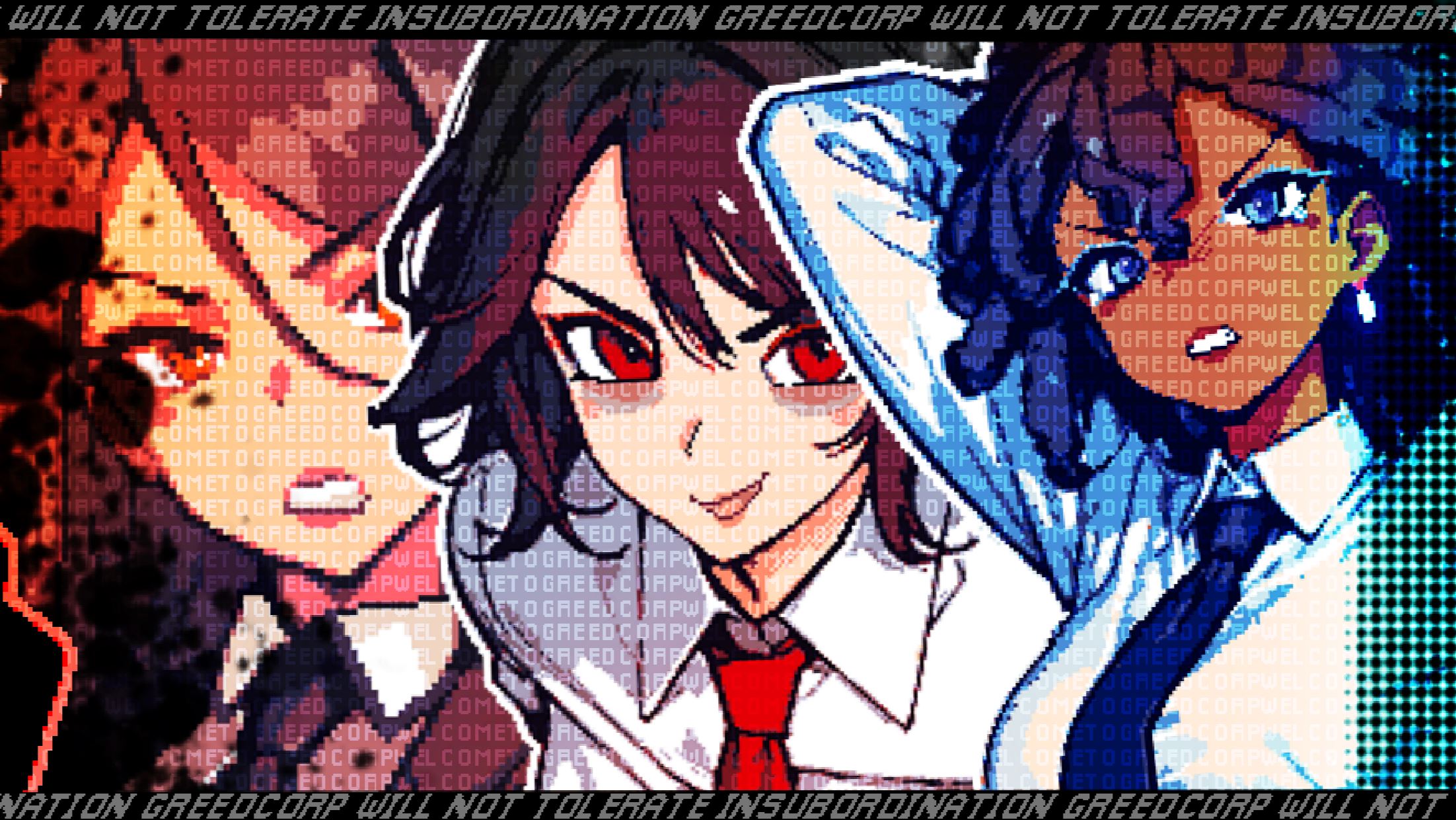 WELCOME TO GREEDCORP cover