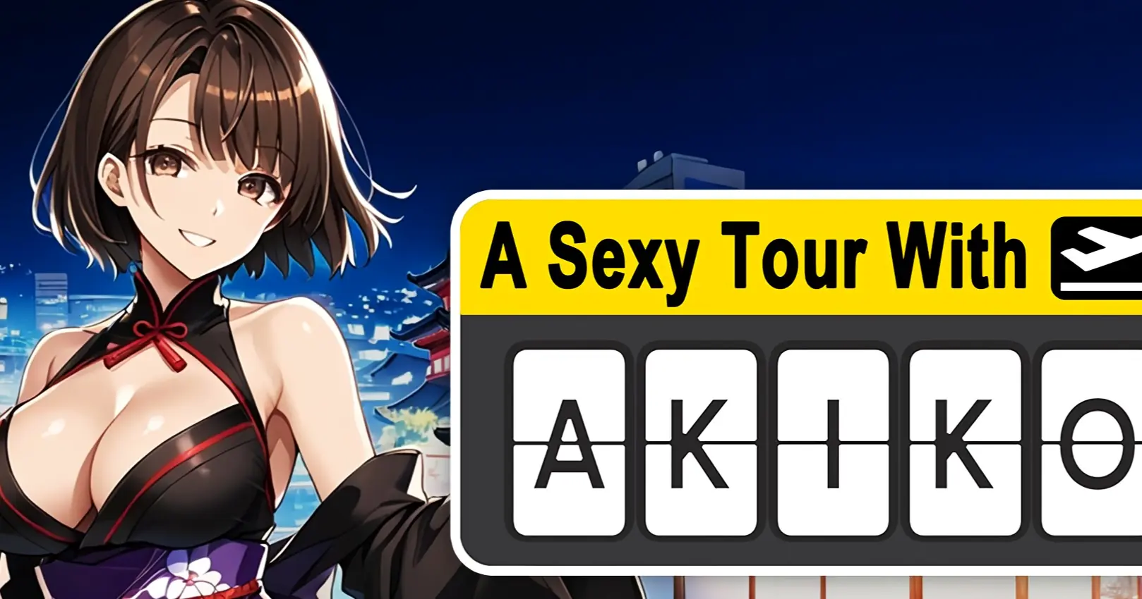 A Sexy Tour With Akiko cover