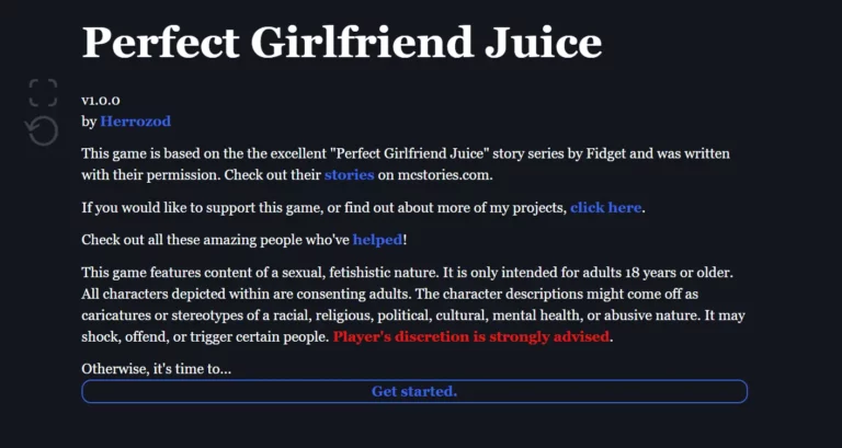 Perfect Girlfriend Juice Adult Game Screenshots (1)