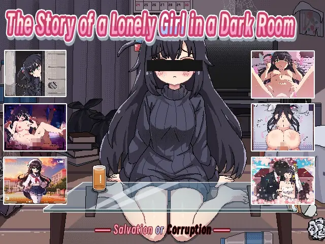 The Story of a Lonely Girl in a Dark Room: Love or Hurt cover