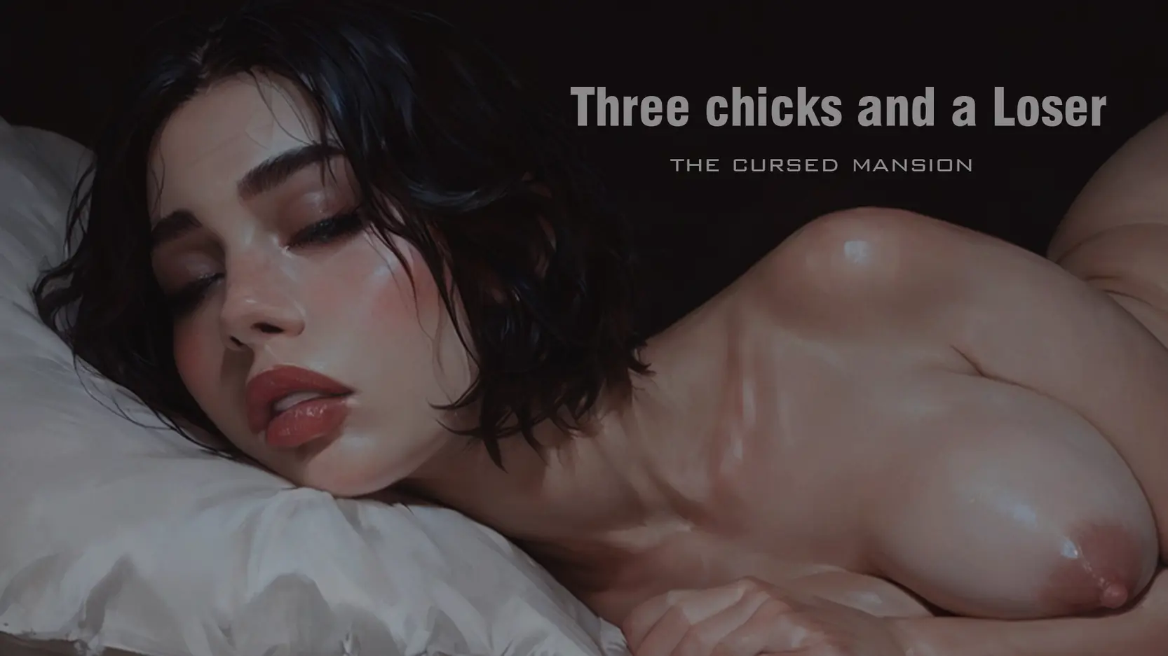 Three Chicks and a Loser: The Cursed Mansion cover