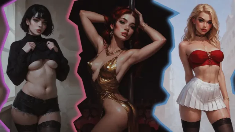 Three Chicks and a Loser The Cursed Mansion Adult Game Screenshots (1)